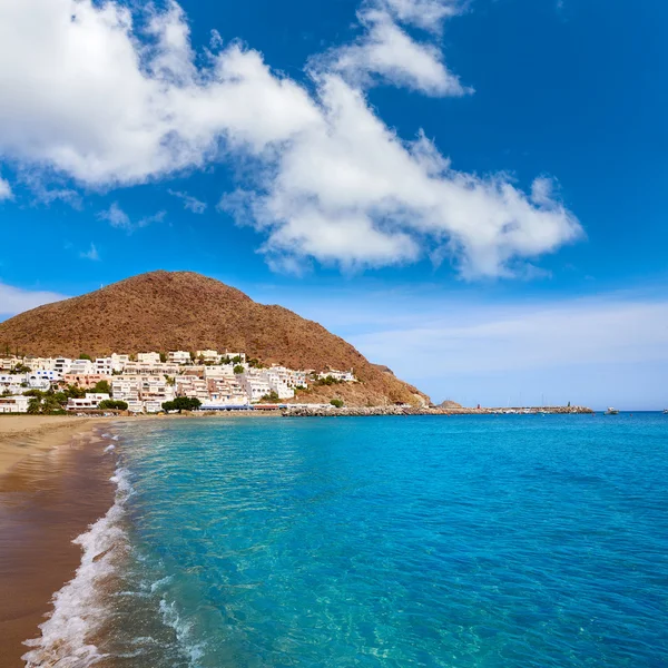 Almeria Cabo Gata San Jose beach village Španělsko — Stock fotografie