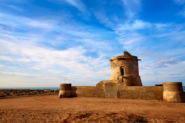 Альмерія Кабо-де-Гата башта Торреон в San Miguel — стокове фото