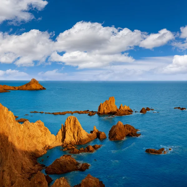 Αλμερία Cabo de Gata las Sirenas ηλιοβασίλεμα — Φωτογραφία Αρχείου