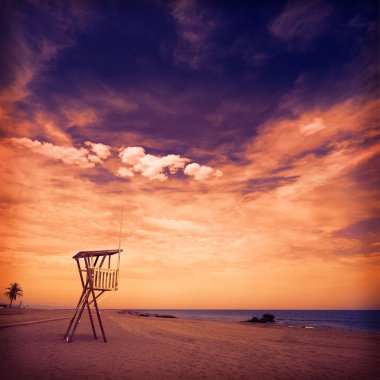 Almeria Mojacar beach Akdeniz İspanya