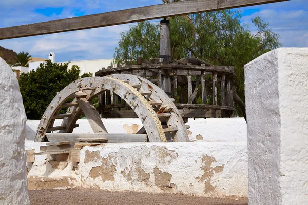 Almeria Cabo de Gata watermill Pozo de los Frailes — Stock Photo, Image