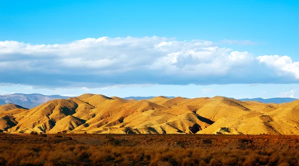 Montañas del desierto de Almería Tabernas en España — Foto de Stock