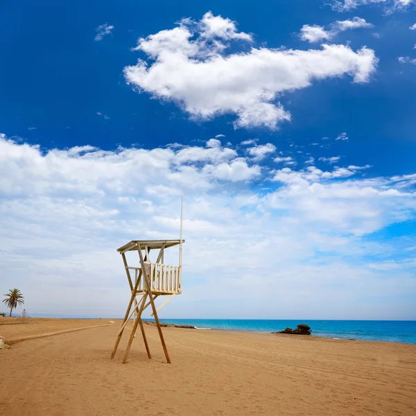 Пляж Альмерия Мохакар — стоковое фото