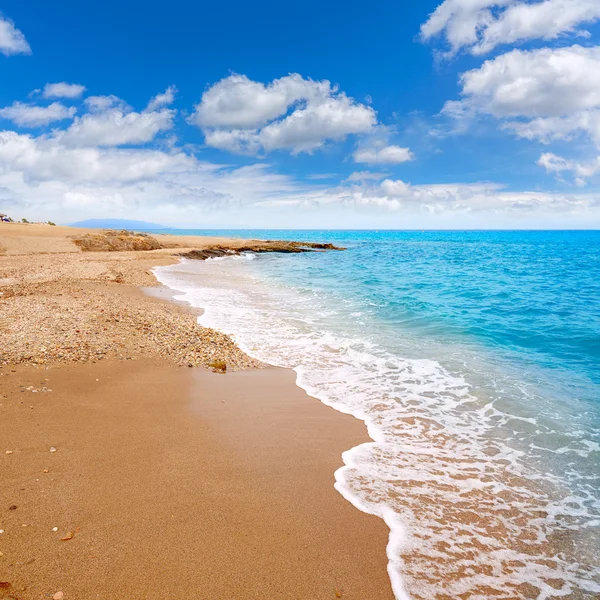Playa de Almería Mojácar Mar Mediterráneo España — Foto de Stock