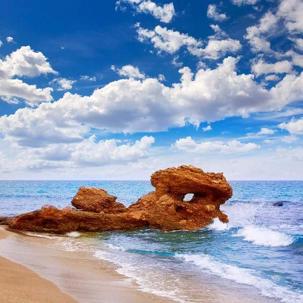 Almeria Mojácar beach Medelhavet Spanien — Stockfoto