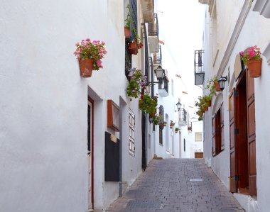 Mojacar Almeria beyaz Akdeniz Köyü İspanya