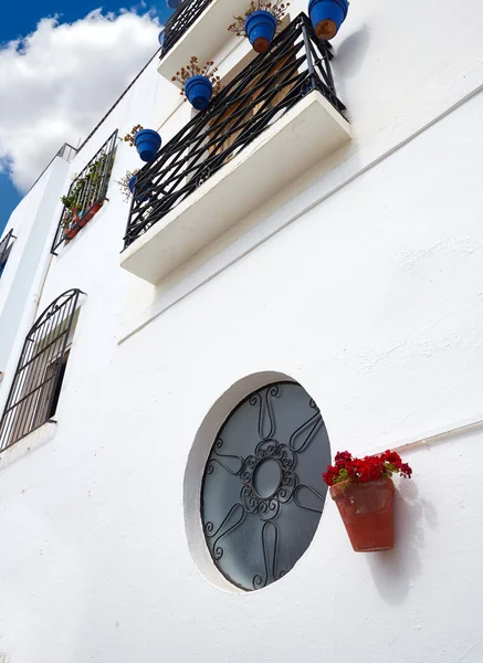 Mojácar Almería pueblo blanco mediterráneo España — Foto de Stock