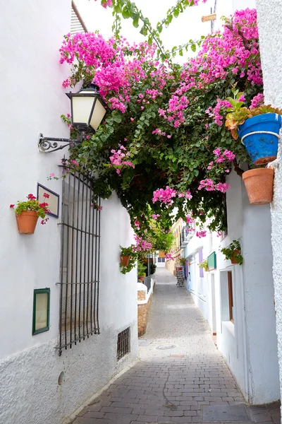 Mojacar almeria weißes mediterranes Dorf spanien — Stockfoto