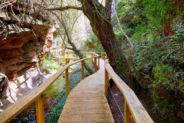 Cuenca Villar del Humo village river — Stock Photo, Image