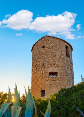 Javea xabia el molins batımında Alicante