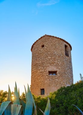 Javea xabia el molins batımında Alicante