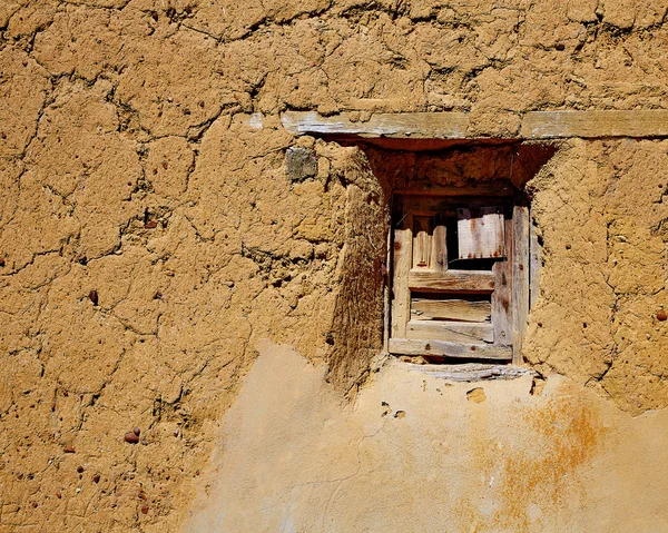 Caminho de santo James adobe paredes de lama em Palencia — Fotografia de Stock
