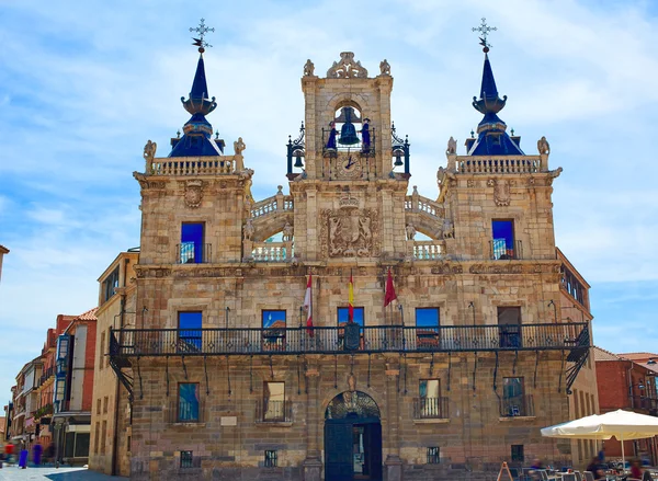 Astorga Leon şehir belediye binası içinde — Stok fotoğraf