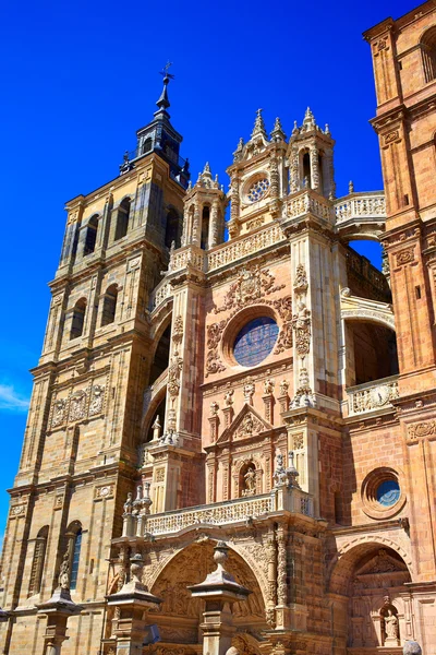 Astorga cathedral in Way of Saint James at Leon — Stock Photo, Image