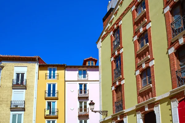 Burgos edifici in centro a Castilla Spagna — Foto Stock