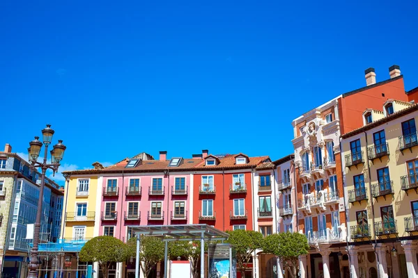 Burgos Plaza Mayor Meydanı Castilla Leon İspanya — Stok fotoğraf