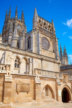 Burgos Katedrali cephe Saint James şekilde