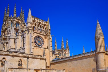 Burgos Katedrali cephe Saint James şekilde