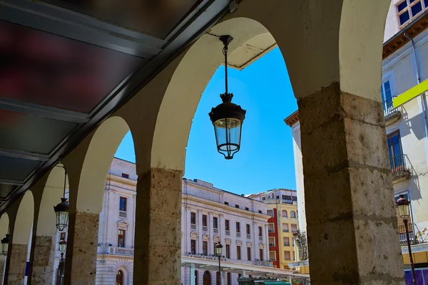 Burgos Plaza Mayor square in Castilla Spain — Stock Photo, Image