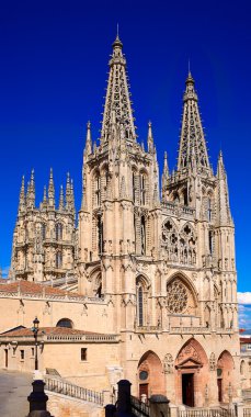 Burgos Katedrali cephe Saint James şekilde
