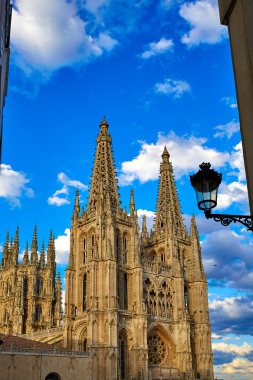 Burgos Katedrali cephe Saint James şekilde