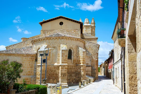 Castrojeriz no caminho de São Tiago em Castilla — Fotografia de Stock