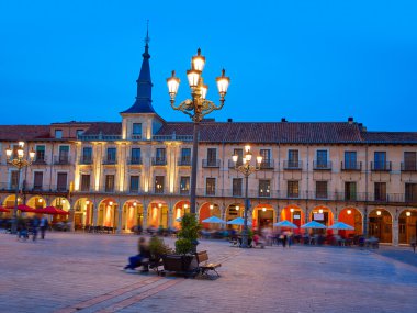 Şekilde Saint James Castilla ve Leon Plaza Mayor
