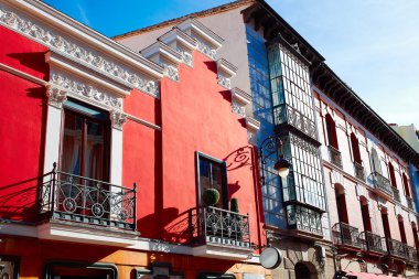 Leon Calle Ancha sokak temiz Katedrali'nde Castilla