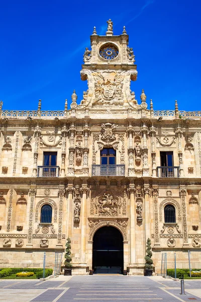 San Marcos in Leon at the way of Saint James — Stock Photo, Image