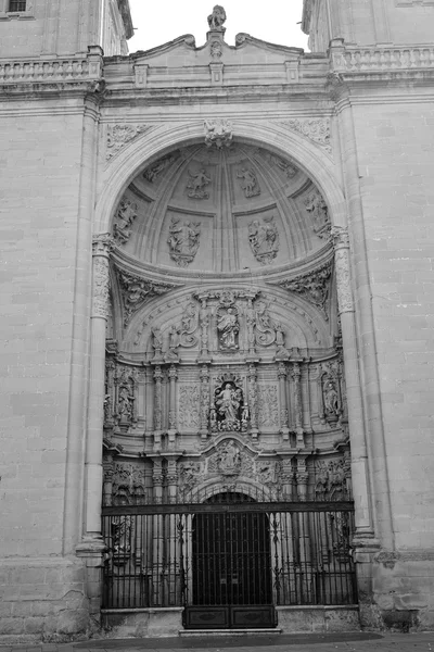 Logrono Cathedral of Santa Maria la Redonda — Stock Photo, Image