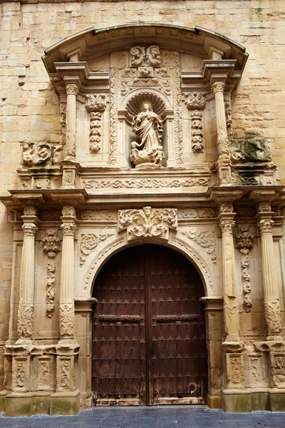 Catedral de Logrono de Santa Maria la Redonda — Fotografia de Stock