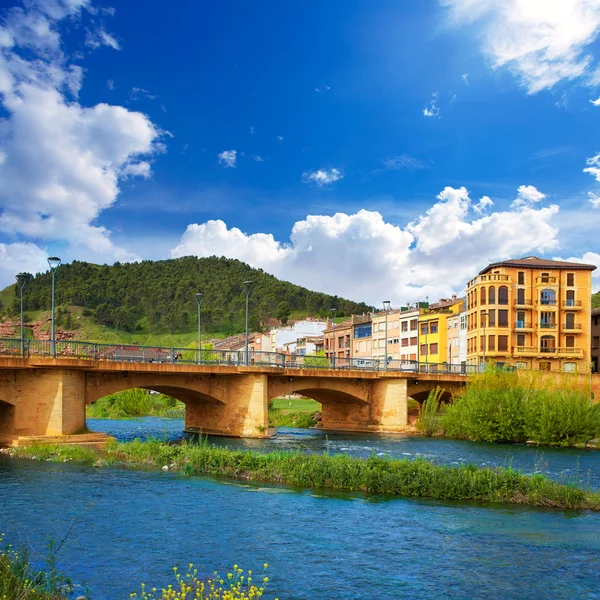 Najera auf dem weg des heiligen james in la rioja — Stockfoto