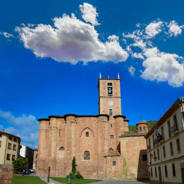 Najera Plaza Mayor The way of Saint James — Stock Photo, Image