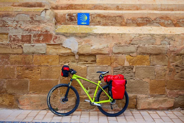 Bicicleta Navarrete Camino de Santiago La Rioja — Foto de Stock