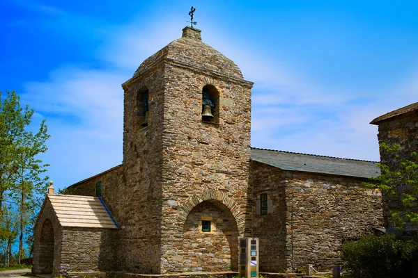 O Cebreiro yanında bulunan Galiçya Saint James yol — Stok fotoğraf