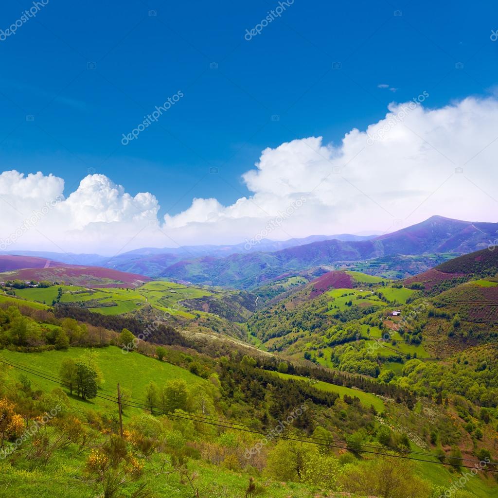 O Cebreiro mountains by the way of Saint James