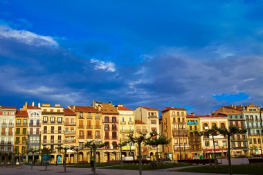Pamplona Navarra İspanya plaza del Castillo Meydanı