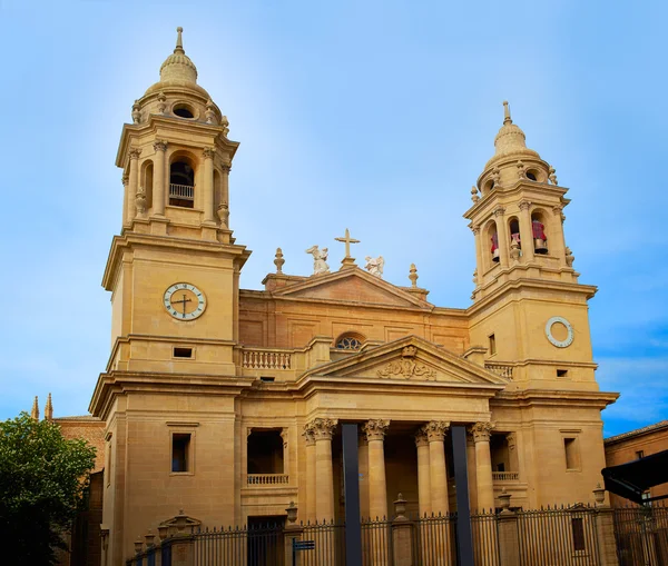 潘普洛纳纳瓦拉的圣塔玛丽亚真正大教堂 — 图库照片