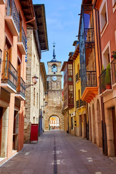 Camino de Santiago por Ponferrada Bierzo Leon — Foto de Stock