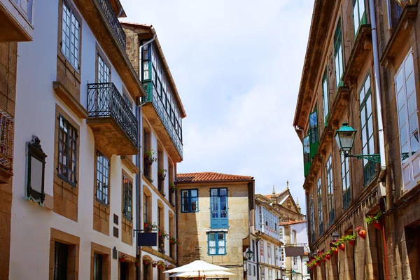 Santiago de Compostela fim de Saint James Way — Fotografia de Stock