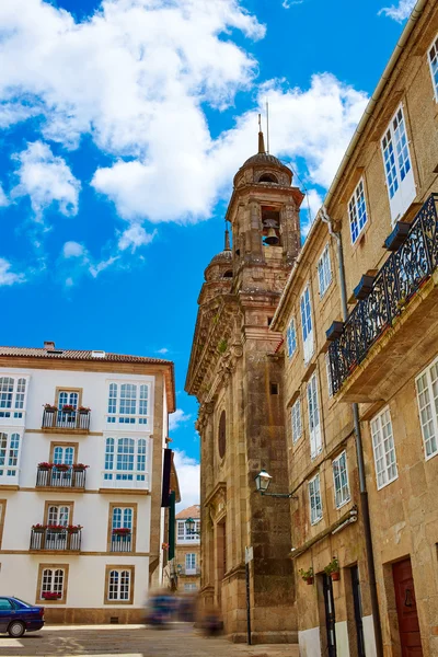 Santiago de compostela ende des heiligen james weg — Stockfoto