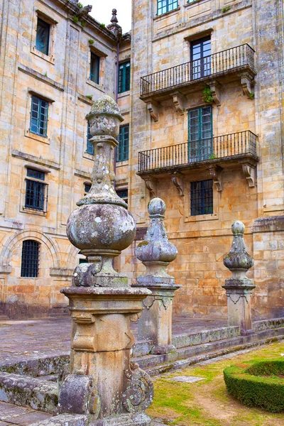 Santiago de Compostela einde van Saint James manier — Stockfoto