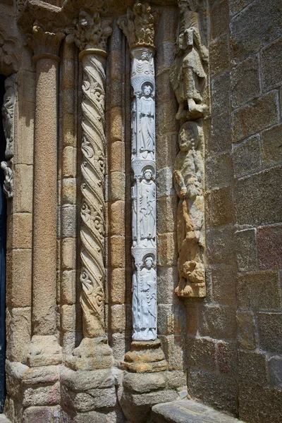 Santiago de Compostela einde van Saint James manier — Stockfoto