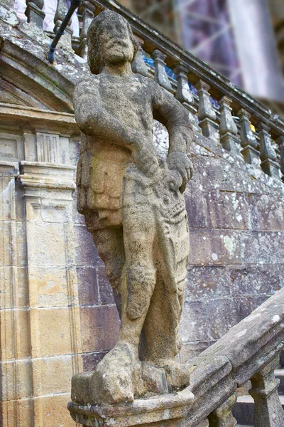 Santiago de Compostela end of Saint James Way — Stock Photo, Image