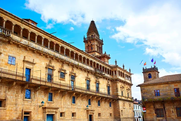 Santiago de Compostela fim de Saint James Way — Fotografia de Stock