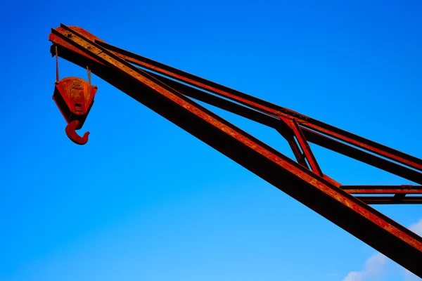 Steel crane vintage Santiago de Compostela — Stock Photo, Image