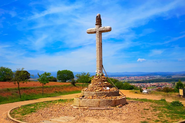 Cross of Santo Toribio Astorga way of Saint James — Stock Photo, Image