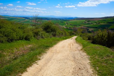 Montes de Oca tarafından Saint James yolu izlemek