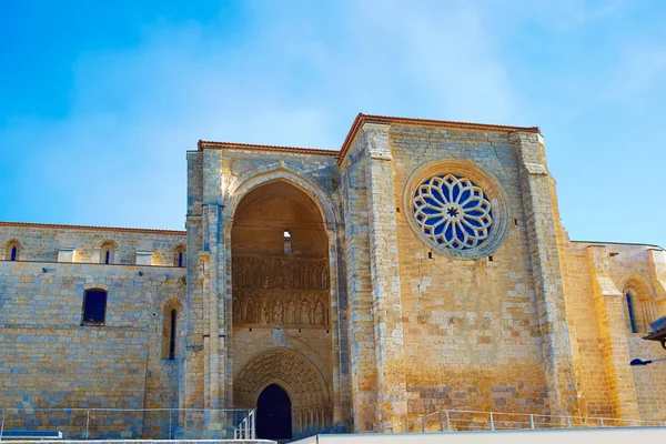 Igreja Villalcazar de Sirga o Caminho de São Tiago — Fotografia de Stock