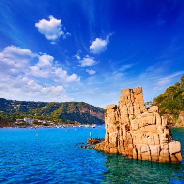 Aigua Blava beach Cala Begur Girona, Catalonia